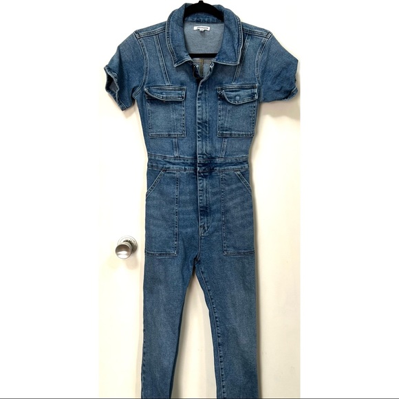 Good American Pants - Good American Fit For Success Denim Jumpsuit 1